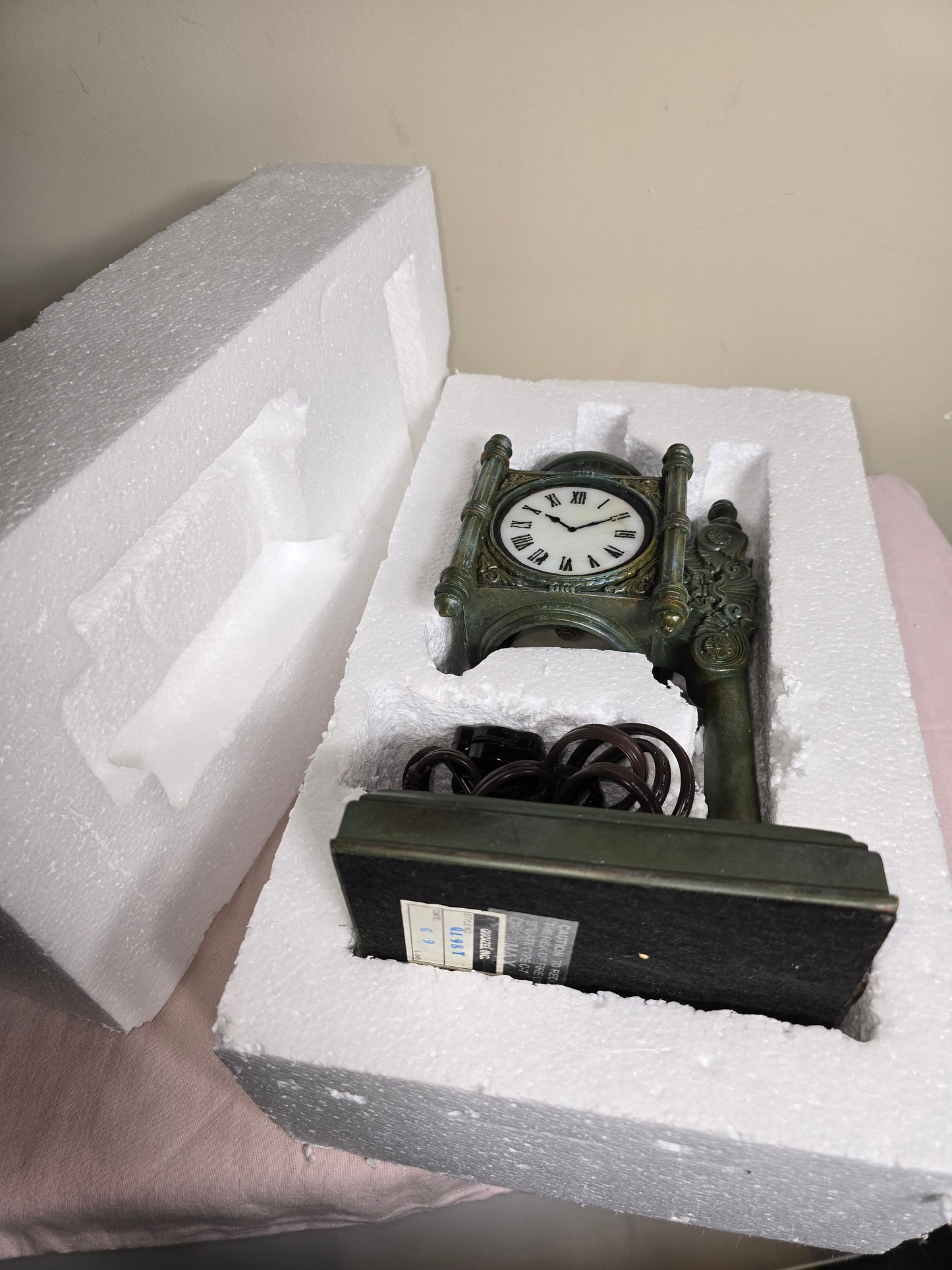 vintage Marshall Field's "State Street Tiffany Clock'