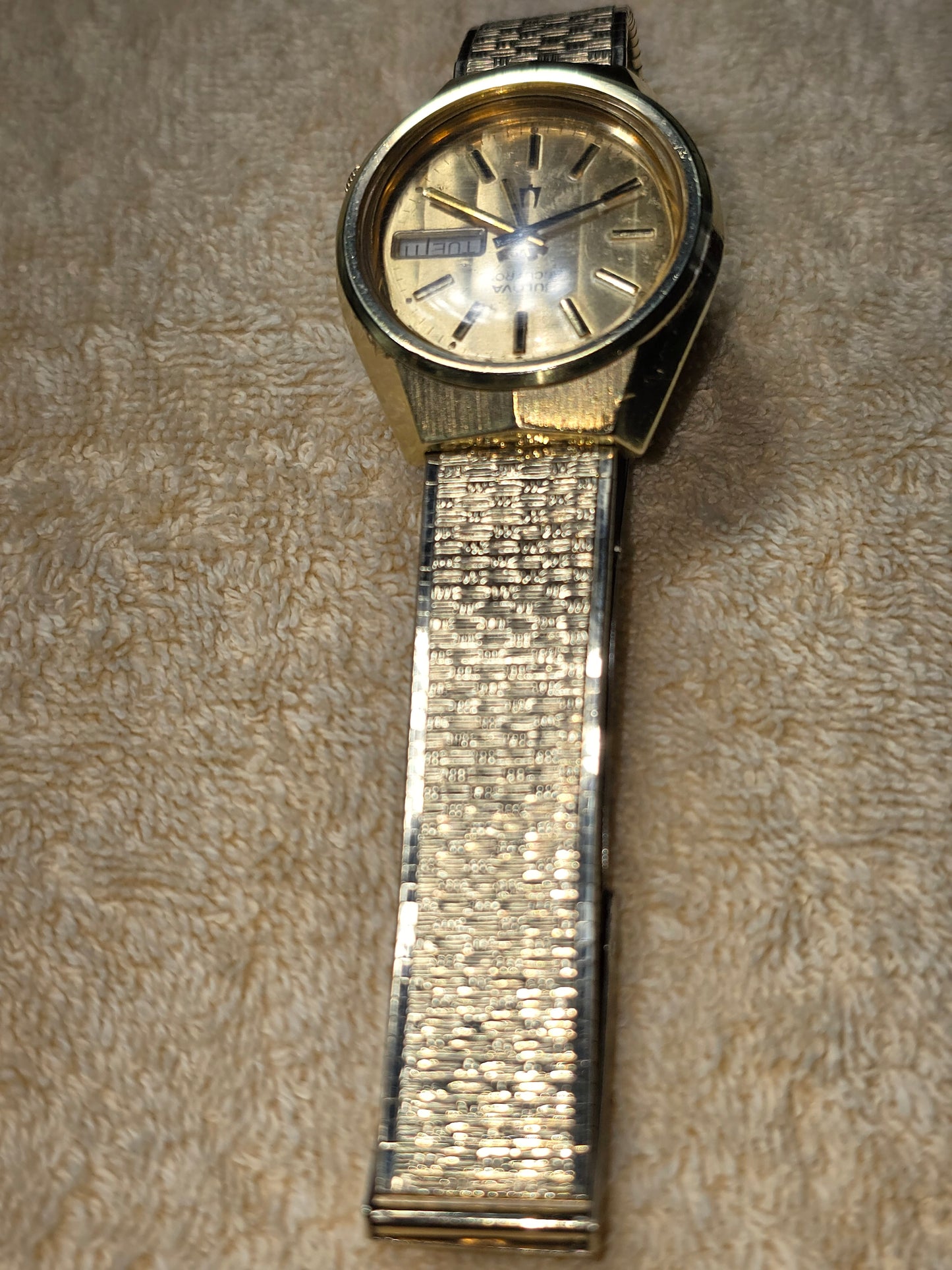 Vintage 70's Bulova Accutron Tuning Fork Wristwatch