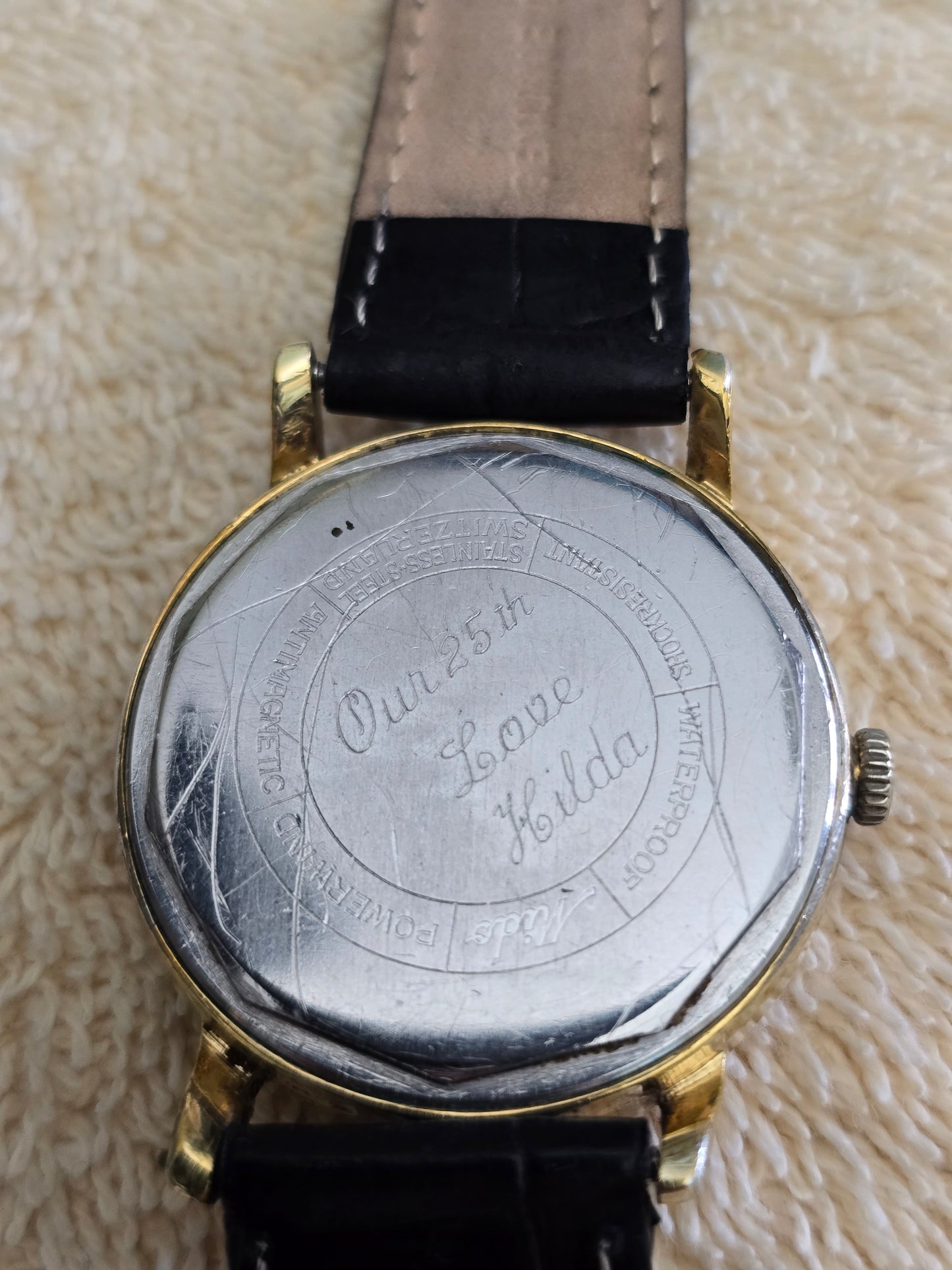Vintage Mido Multifort Powerwind automatic wristwatch