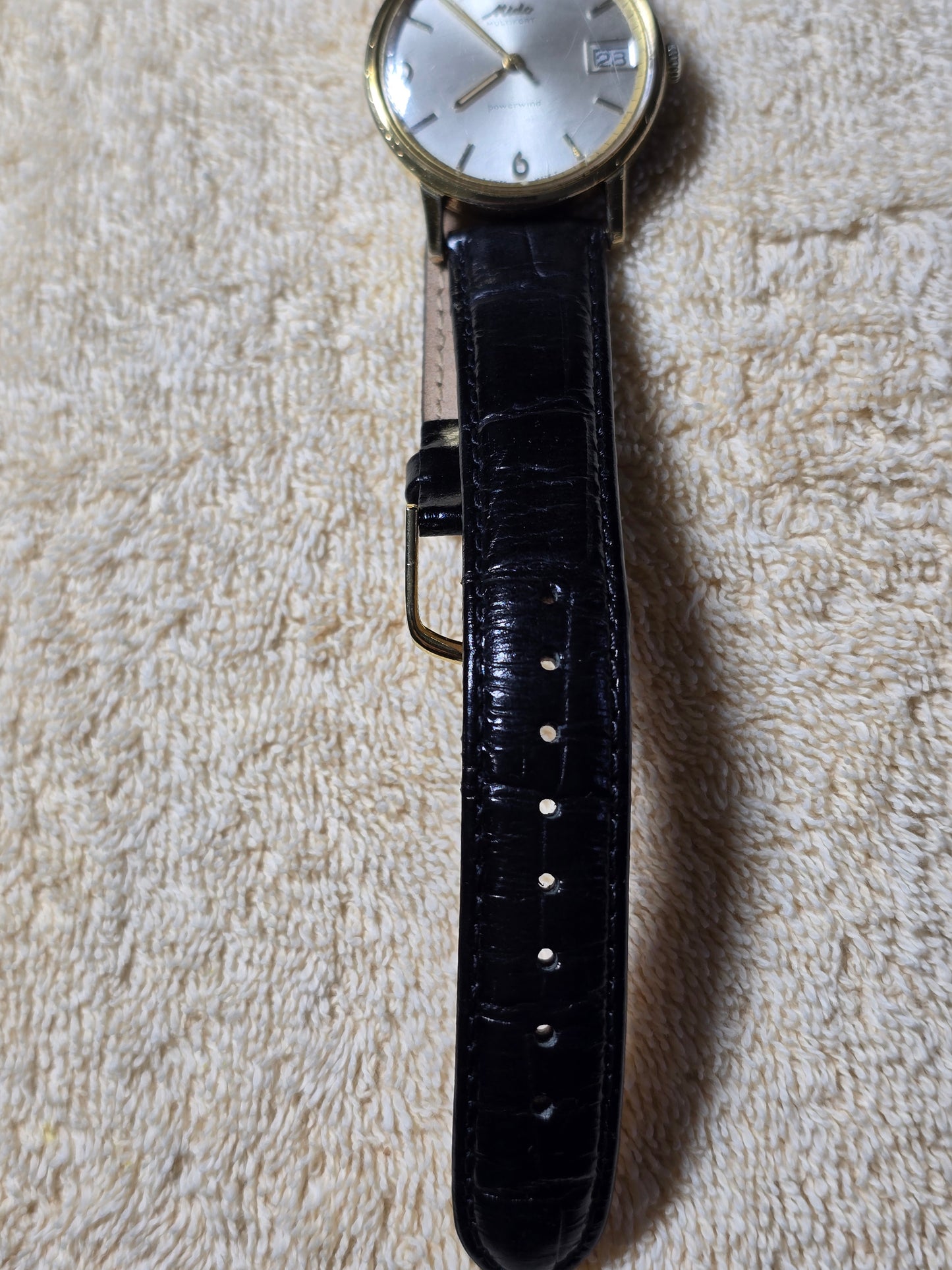 Vintage Mido Multifort Powerwind automatic wristwatch