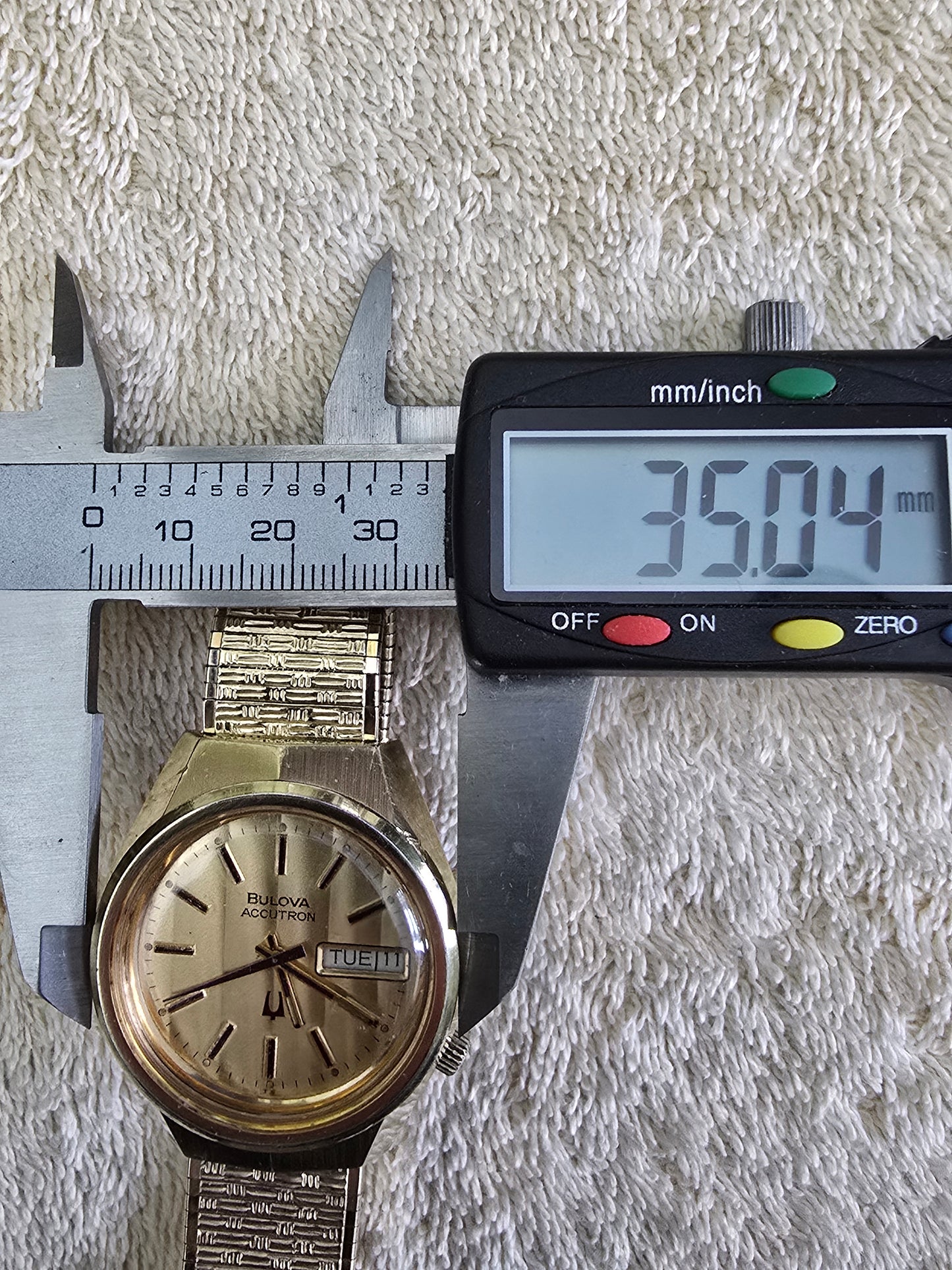 Vintage 70's Bulova Accutron Tuning Fork Wristwatch