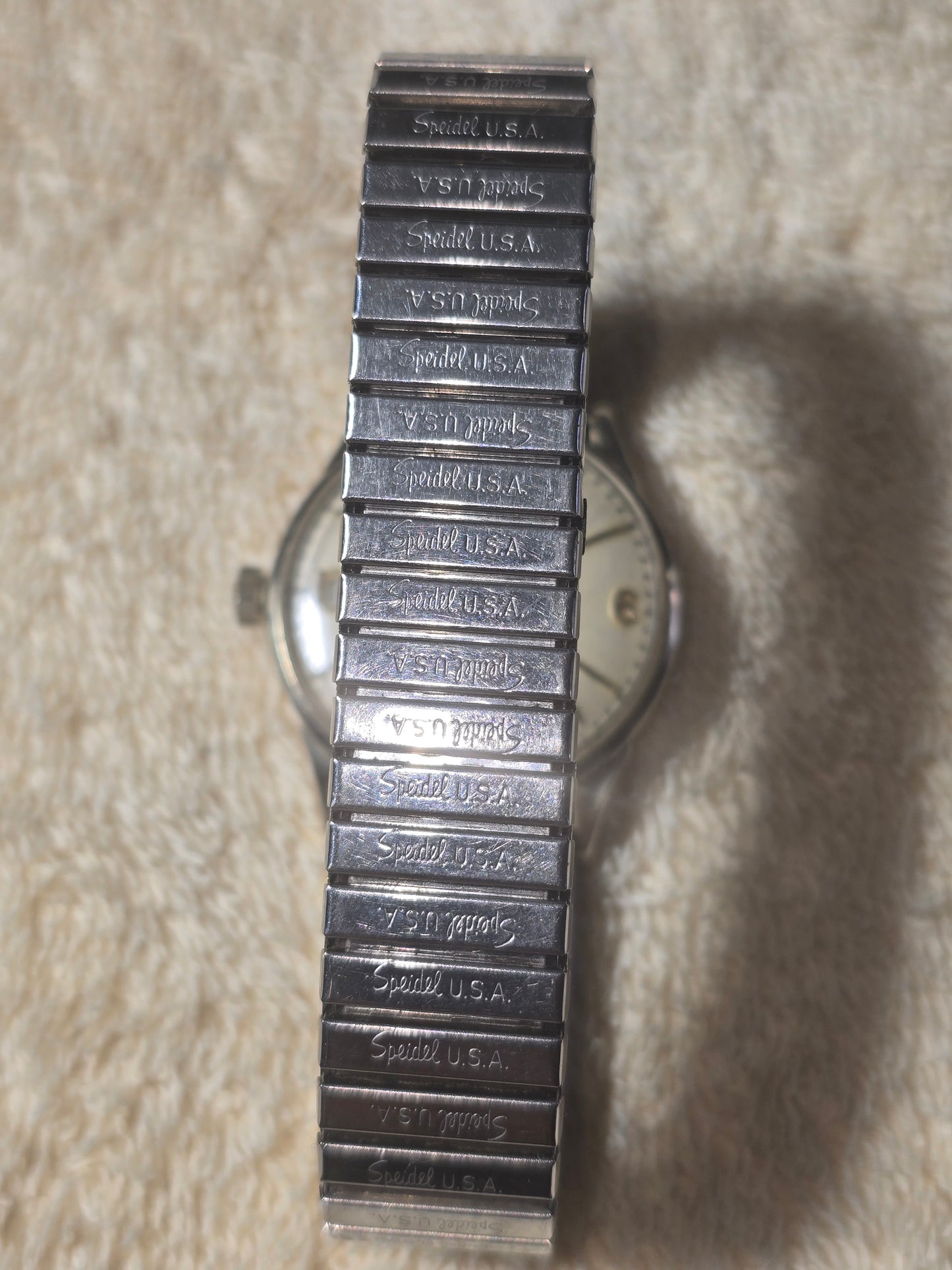 Vintage one of a kind Girard Perregaux Gyromatic running wristwatch