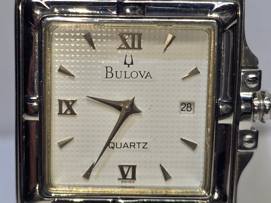 Bulova ref SE1135 date men's wristwatch