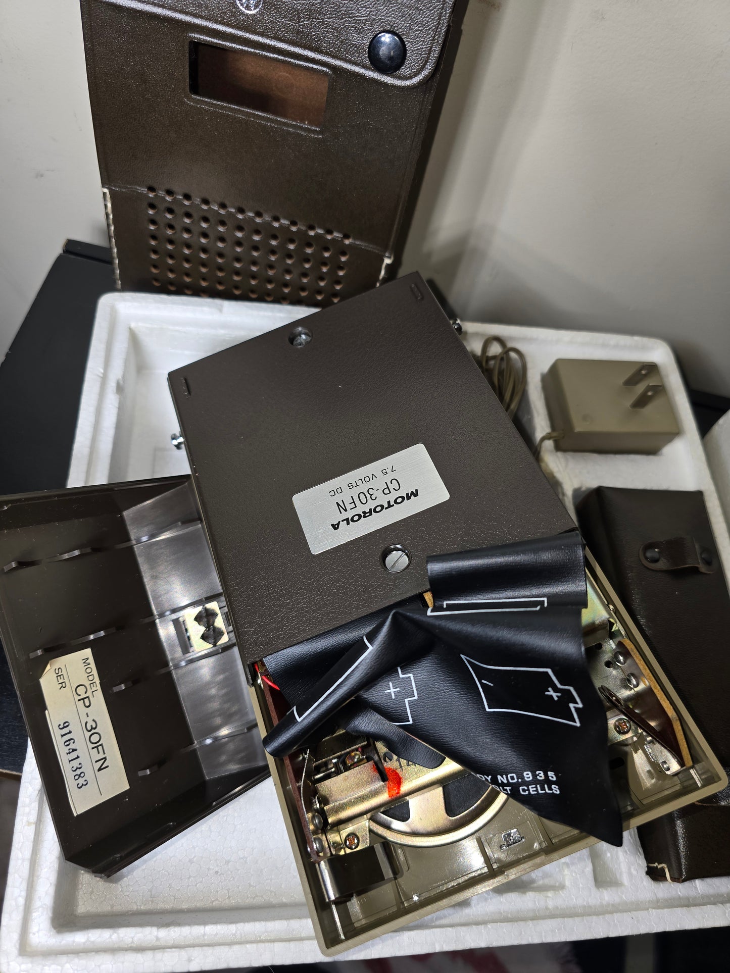 Vintage Motorola PS-30 FN Cassette player set