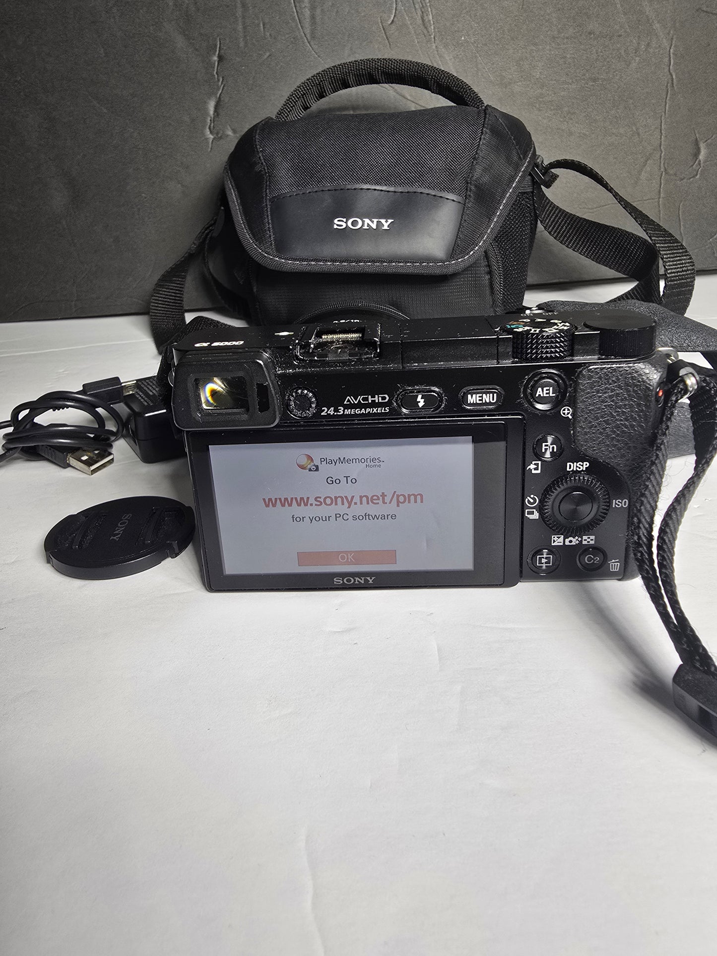 Sony Alpha a6000 mirrorless camera
