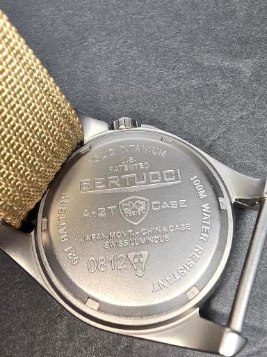 Vintage Bertucci A-T2 Titanium field watch