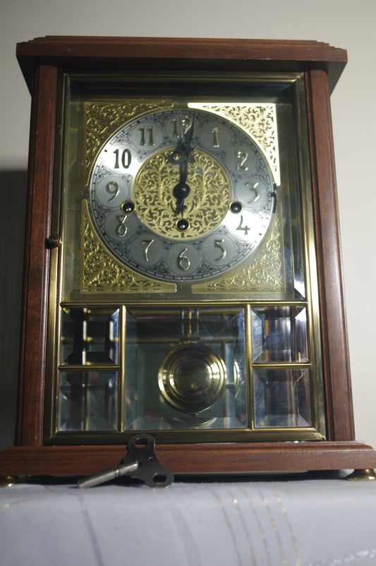ANSONIA "GOLD MEDALLION" WALL CLOCK
