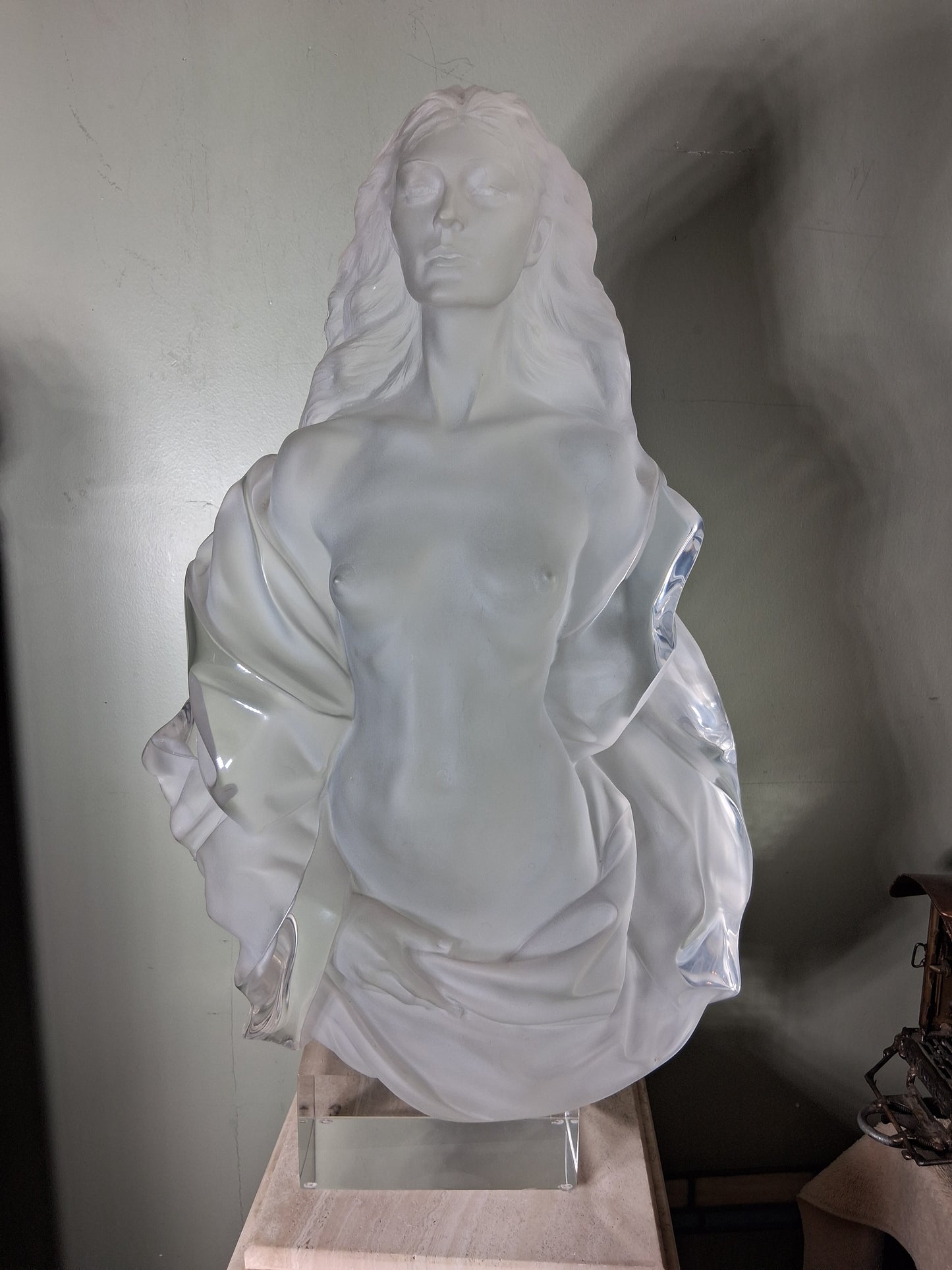 Lucite acrylic Felia by Frederick Hart