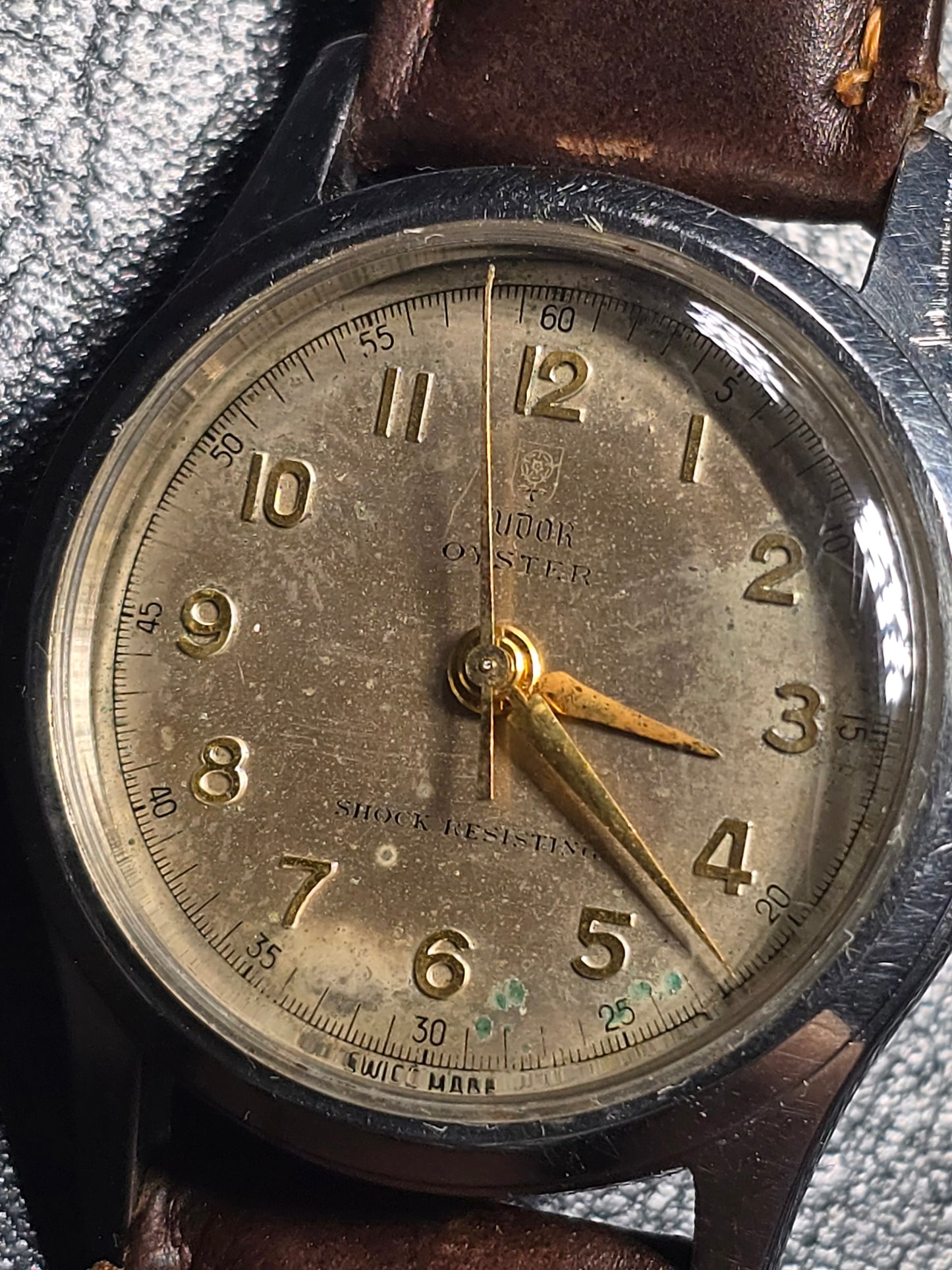 TUDOR VINTAGE 1940'S ERA OYSTER WRISTWATCH  REF 4453