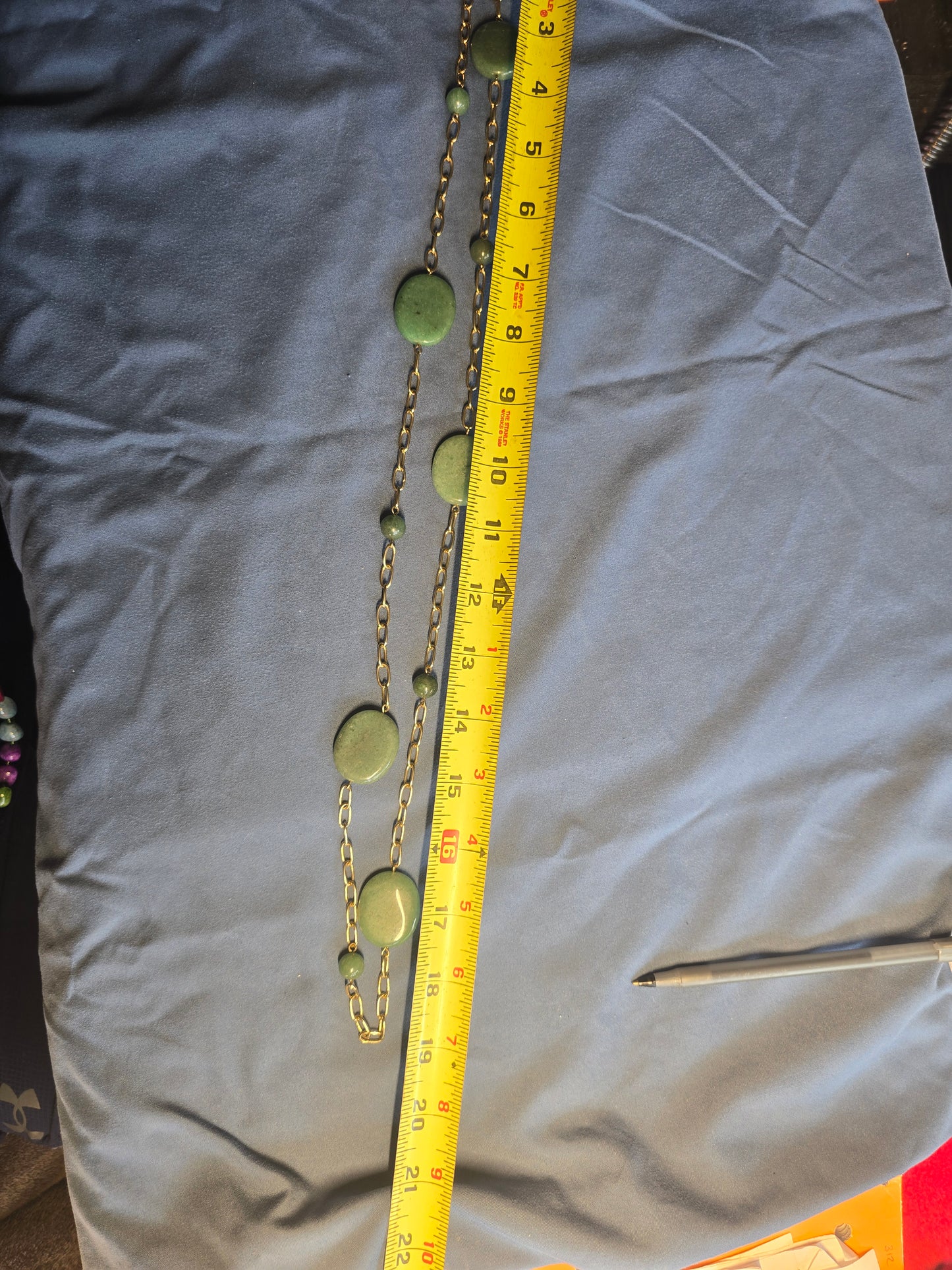 vintage natural stone Ralph Lauren necklace