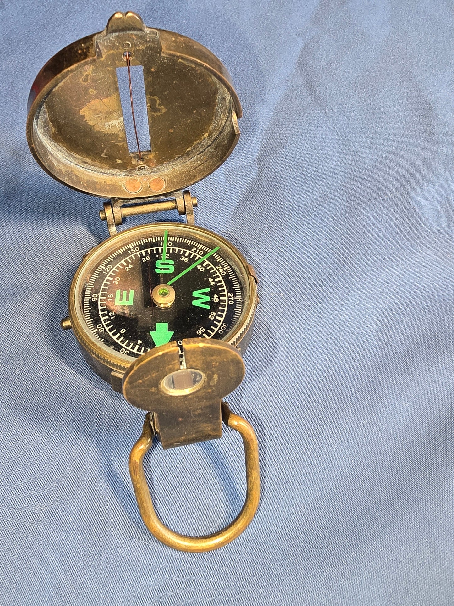 VINTAGE RARE WW1 WAYNE E HARRYS LONDON 1914 COMPASS