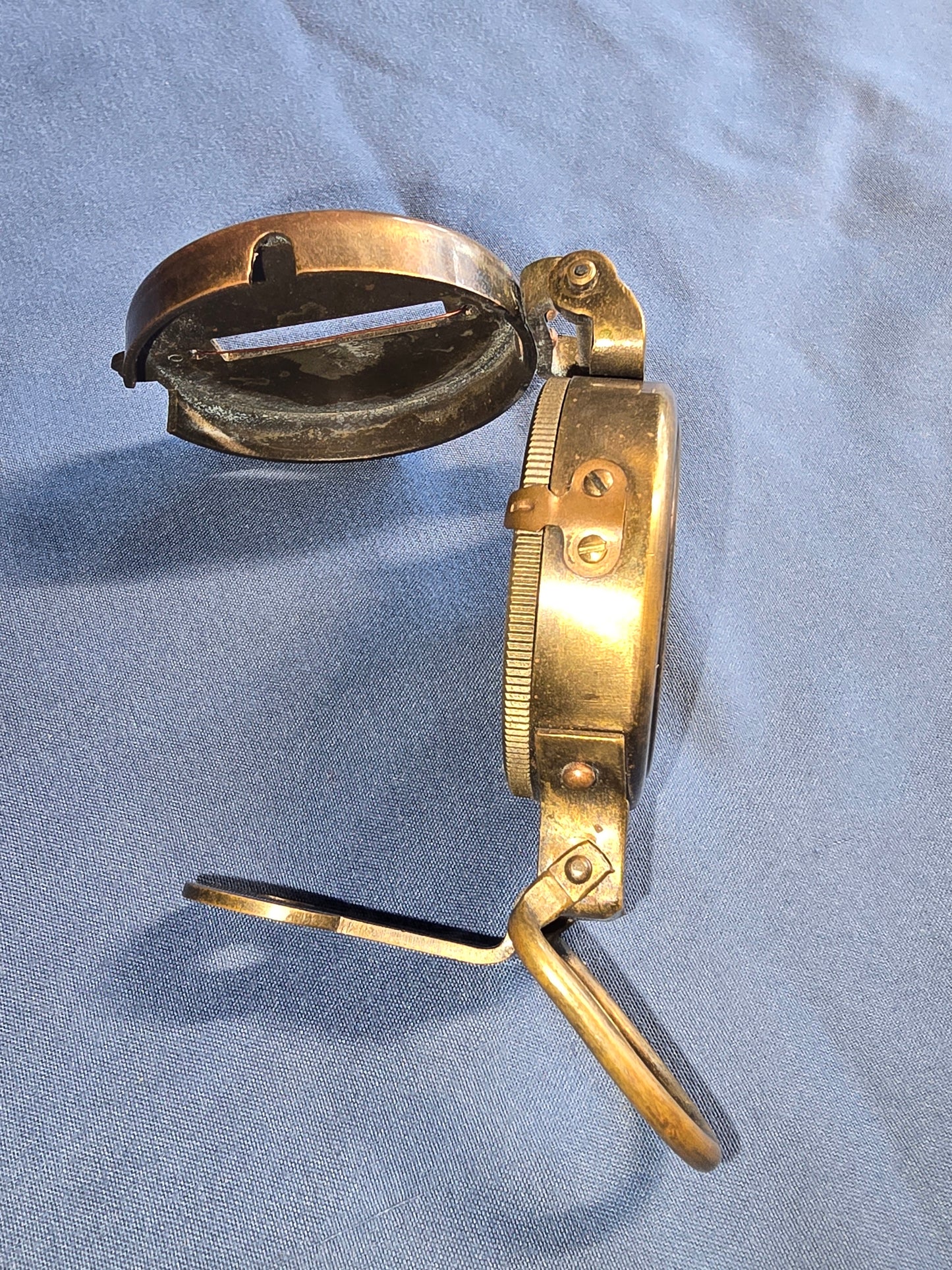 VINTAGE RARE WW1 WAYNE E HARRYS LONDON 1914 COMPASS
