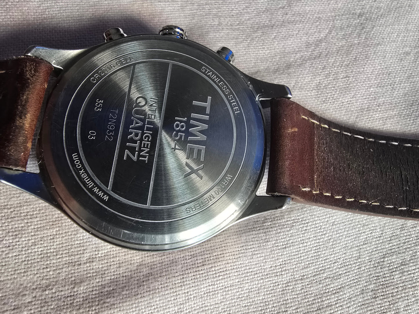 Vintage Timex Intelligent Fly-Back Chronograph Wristwatch