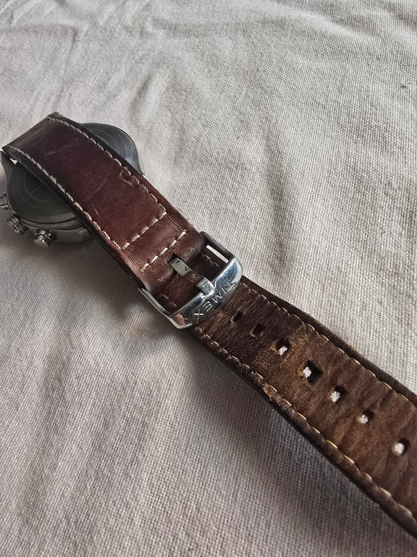 Vintage Timex Intelligent Fly-Back Chronograph Wristwatch