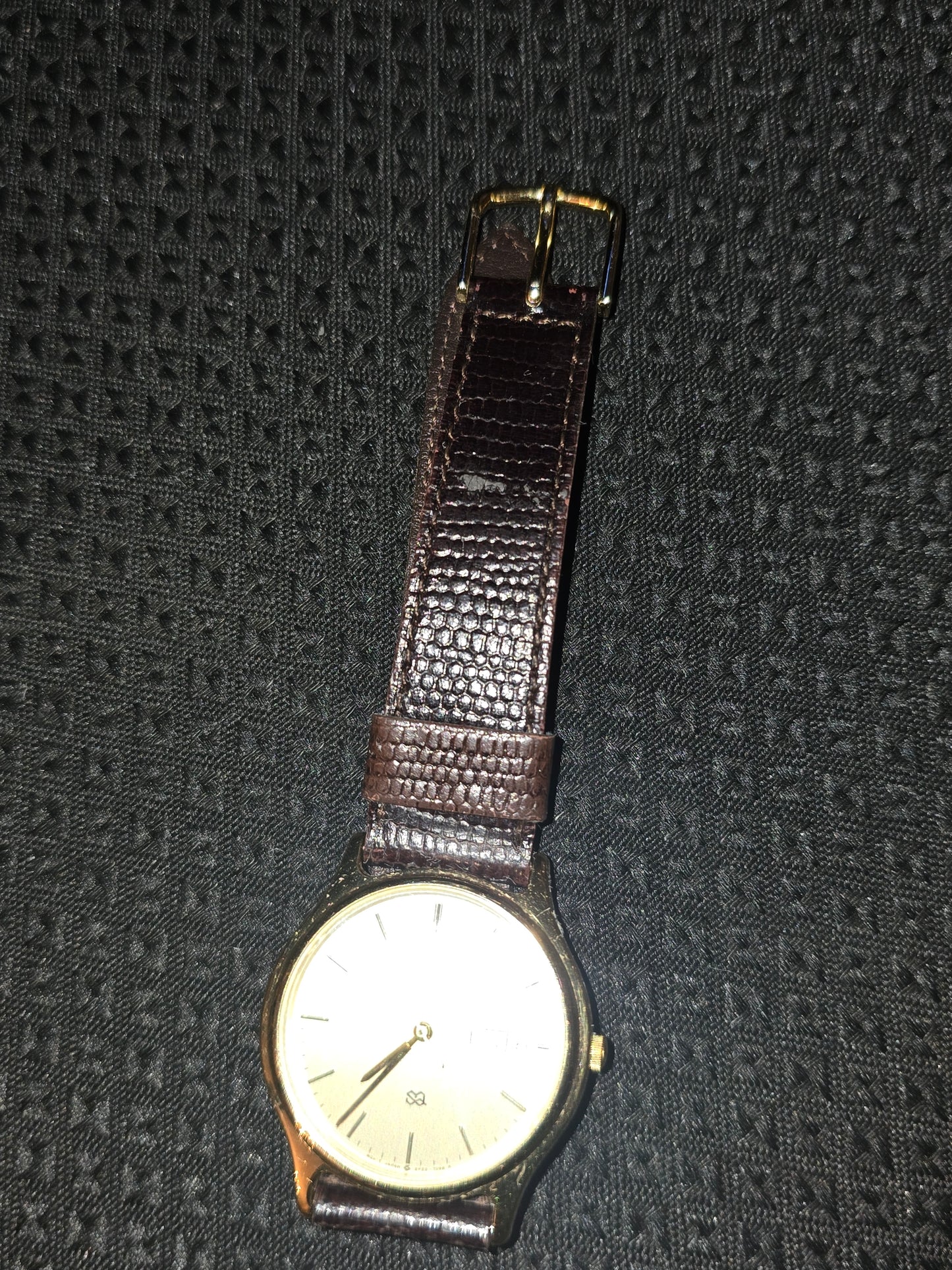 Vintage Seiko SQ 5Y23-7030 Day-Date Wristwatch