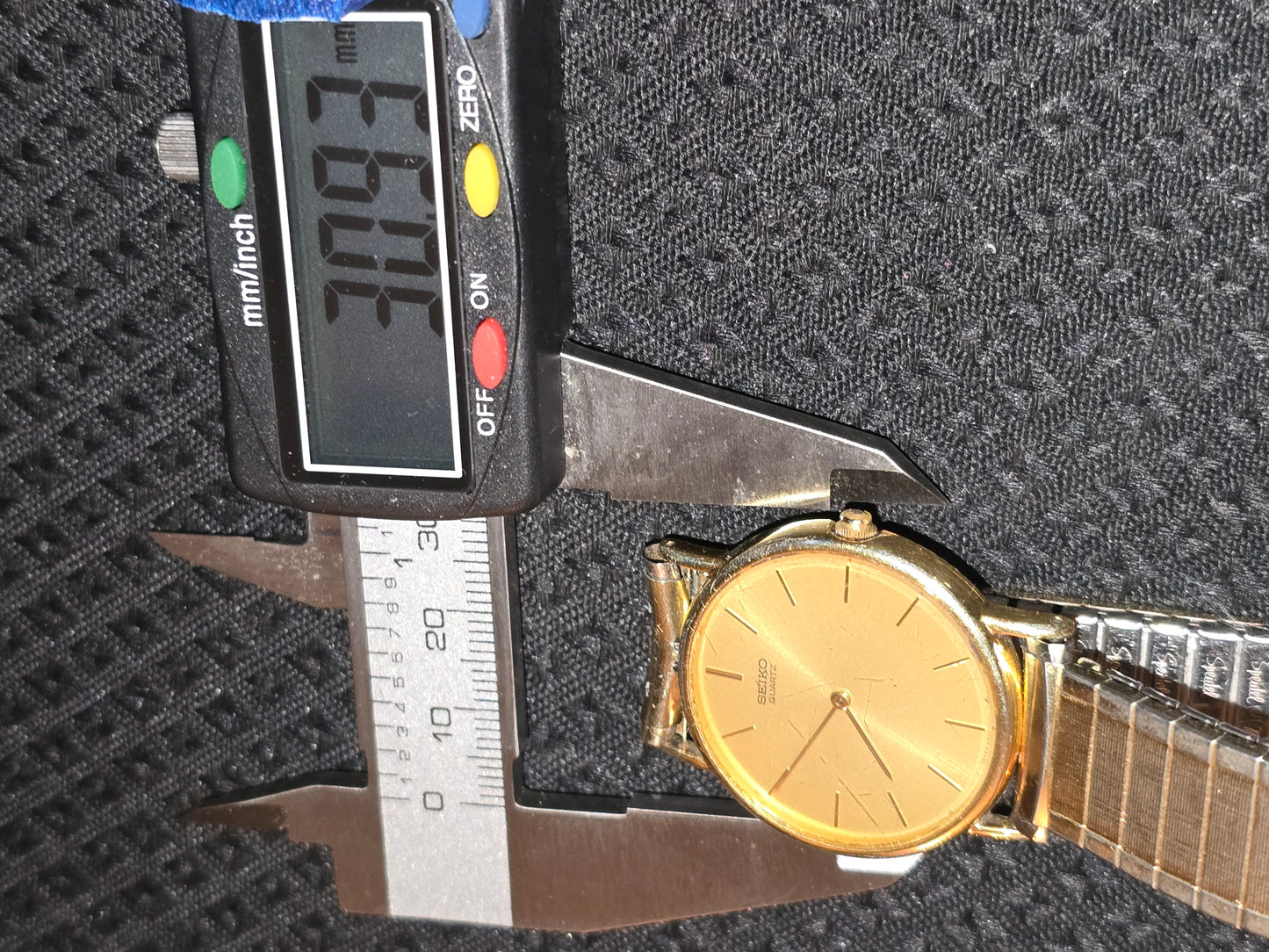Vintage Seiko ref 6530-7009 wristwatch
