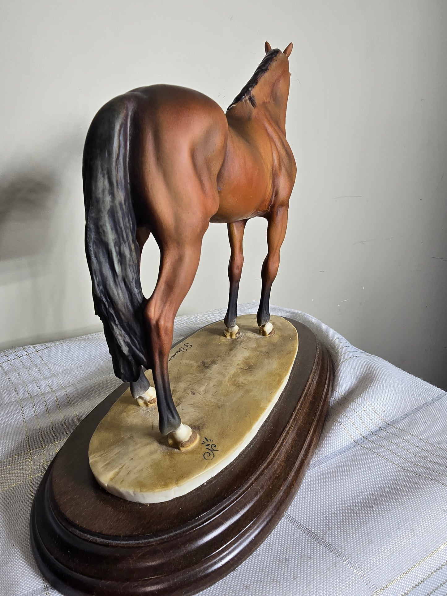 Vintage Giuseppe Armani porcelain horse