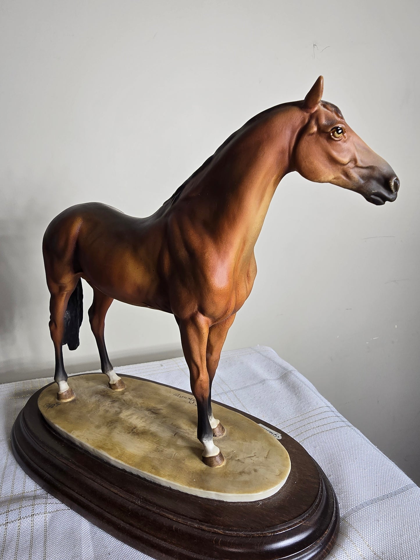 Vintage Giuseppe Armani porcelain horse