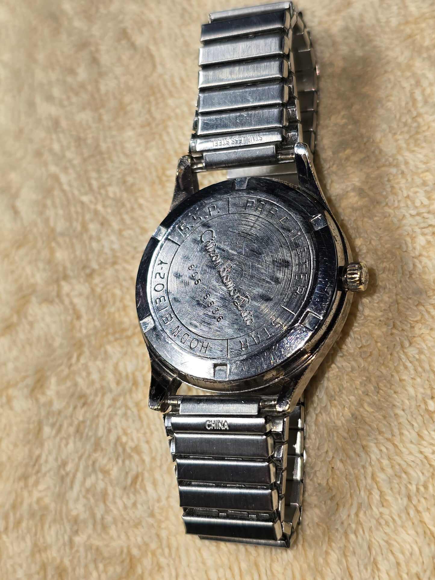 Vintage Citizen Homer Date wristwatch