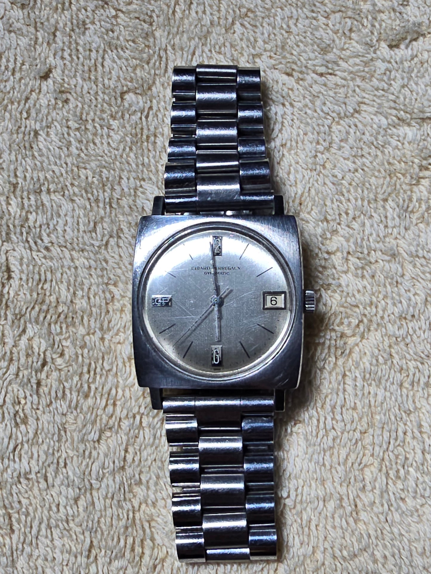 Vintage Scarce Girard Perregaux Gyromatic automatic wristwatch