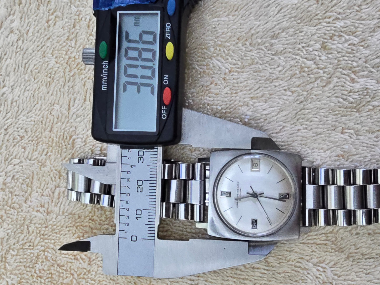 Vintage Scarce Girard Perregaux Gyromatic automatic wristwatch