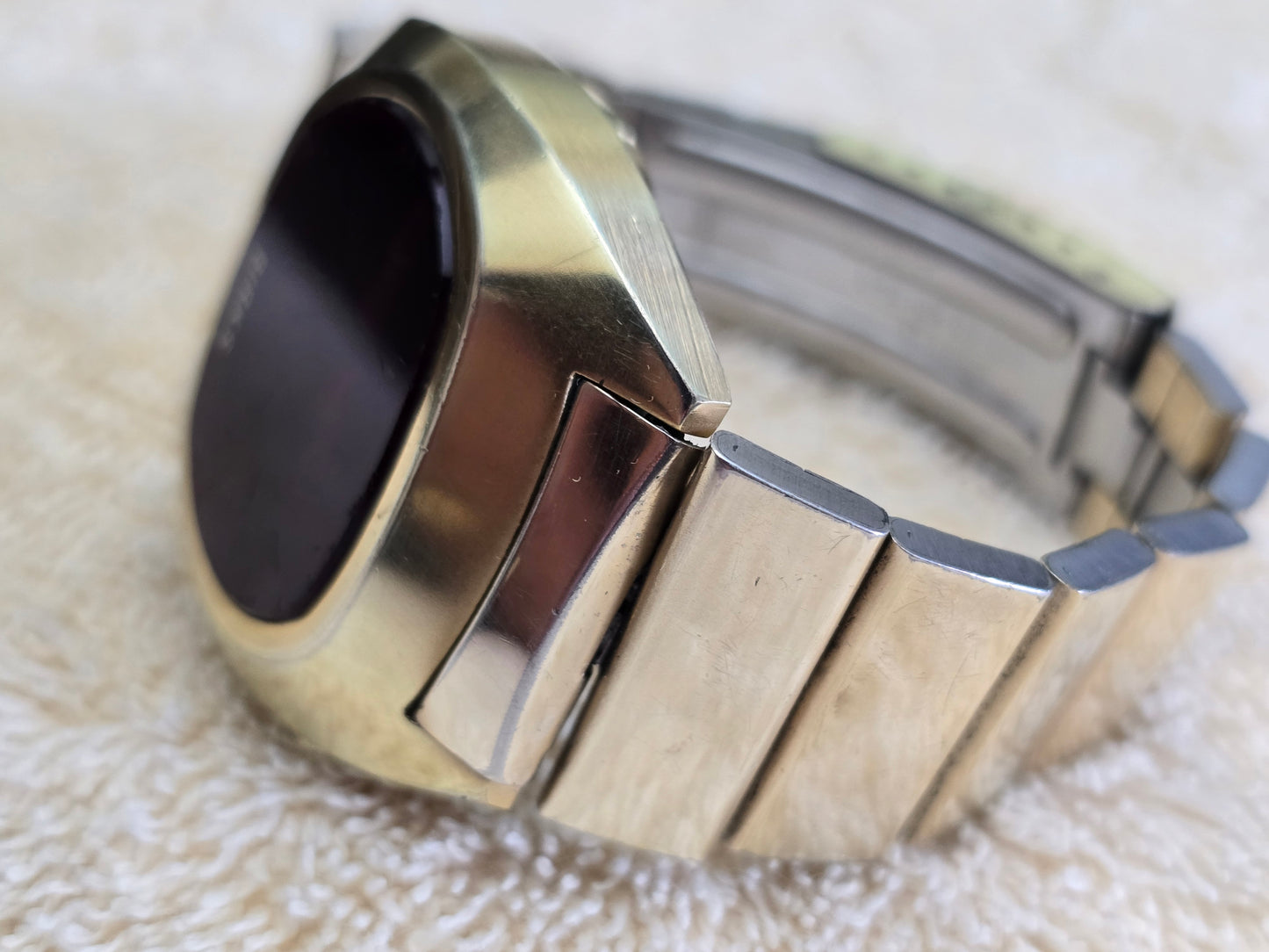Vintage Extremely Rare Birks led display wristwatch