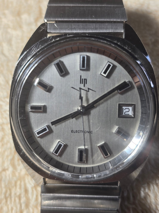 vintage rare LIP electronic wristwatch "scarce"