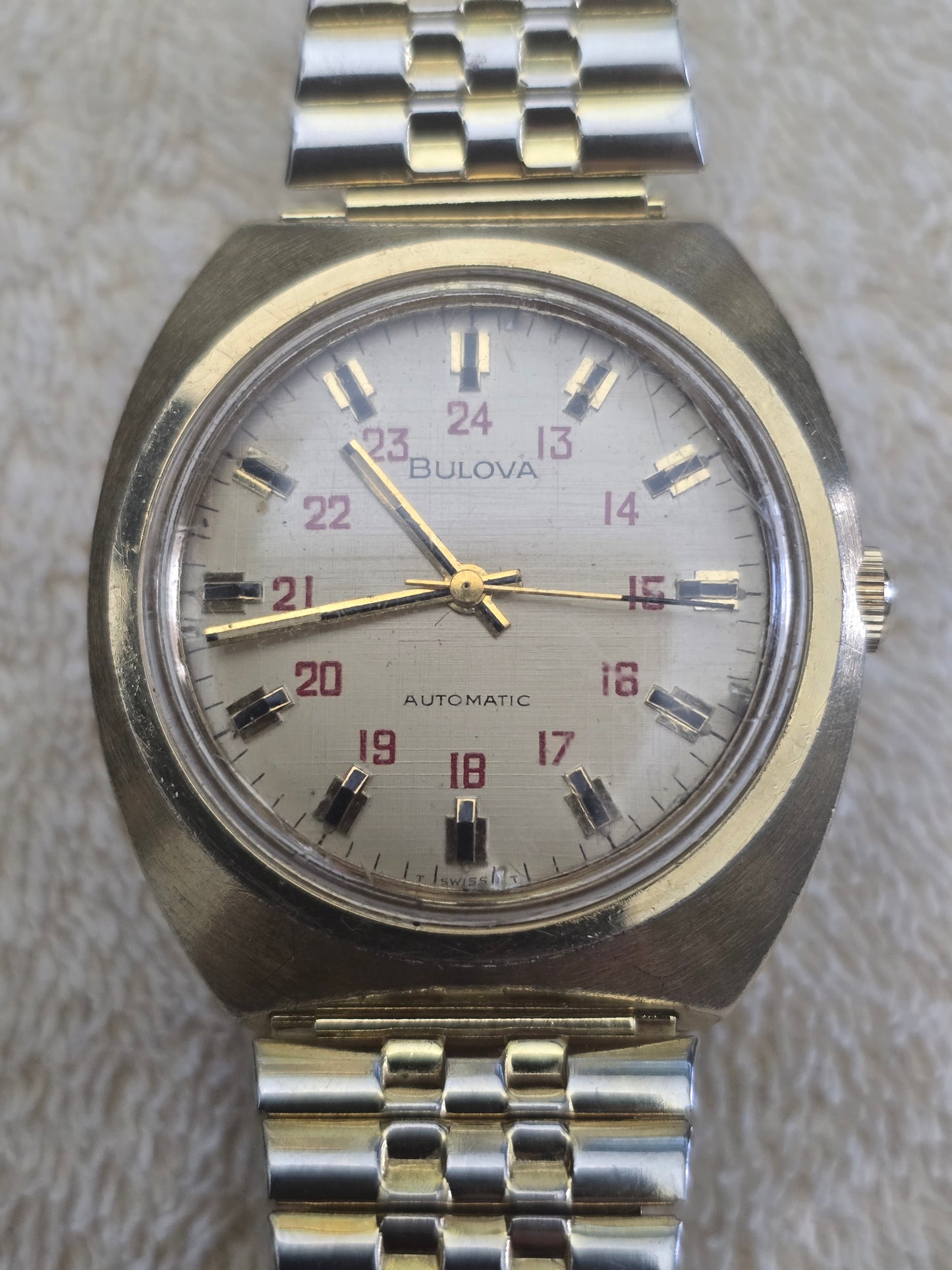 Vintage Bulova N4 Automatic Swiss wristwatch "Scarce"