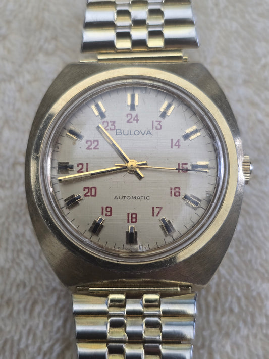 Vintage Bulova N4 Automatic Swiss wristwatch "Scarce"