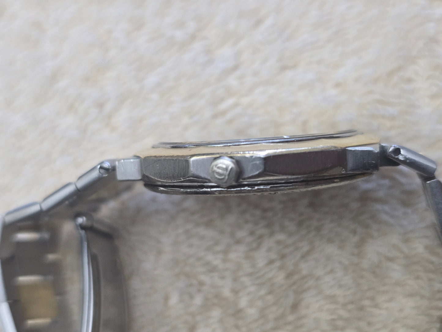Vintage Beaume And Mercier Riviera 18k Gents Wristwatch