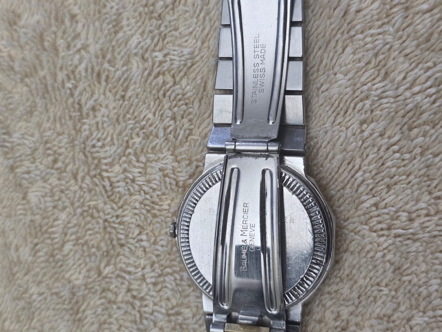 Vintage Beaume And Mercier Riviera 18k Gents Wristwatch