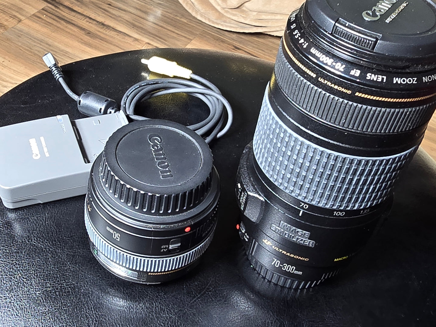 Canon EOS Rebel XTI DSLR Digital SLR, plus two extra lenses