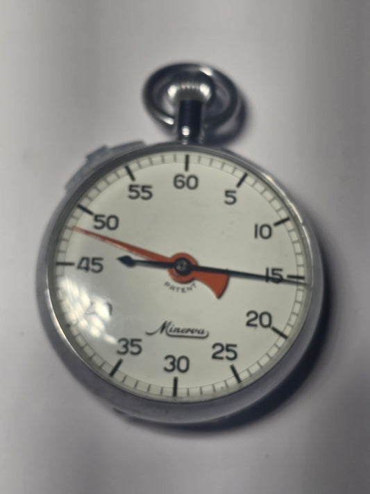 Vintage Minerva Stopwatch Swiss Made