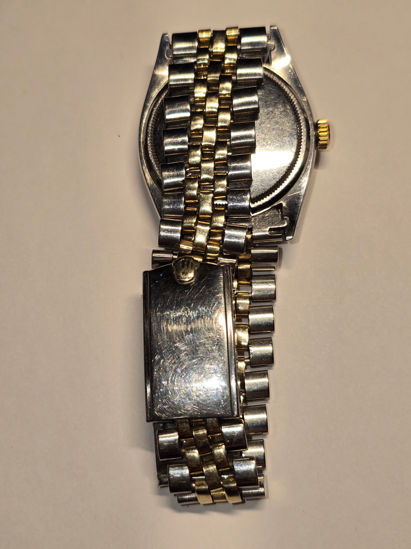 Scarse 1957 14k Rolex Datejust 36mm ref 6605 "Rare"