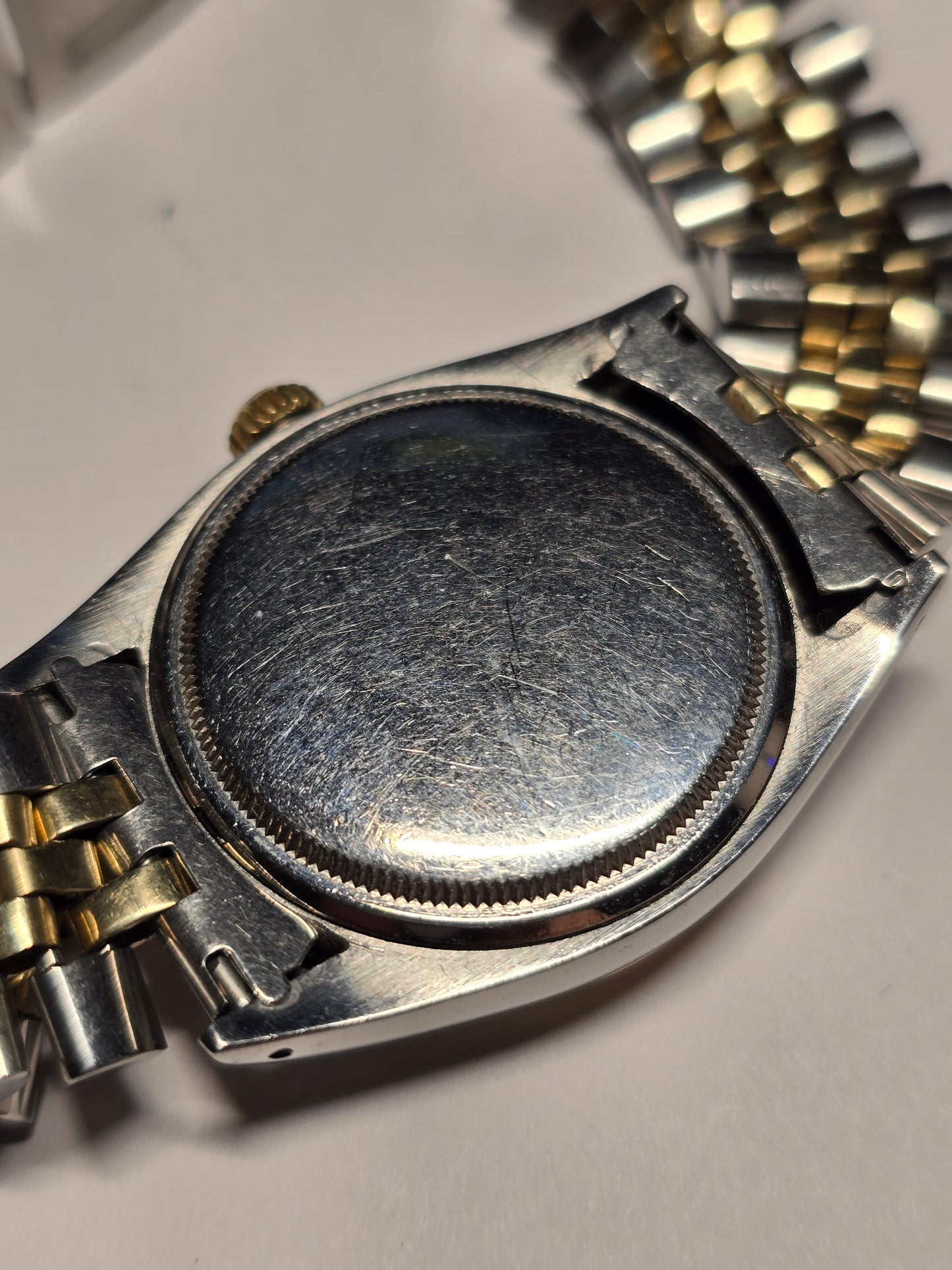 Scarse 1957 14k Rolex Datejust 36mm ref 6605 "Rare"