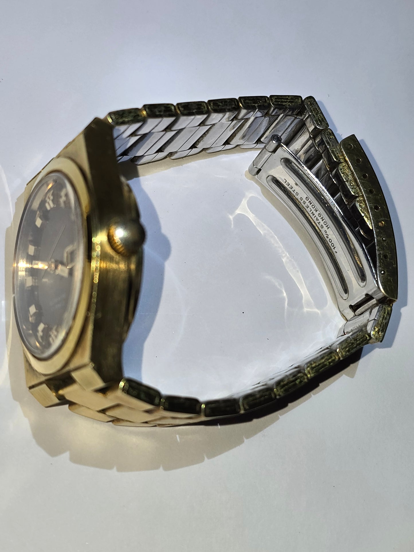 vintage Atlantic automatic day date watch