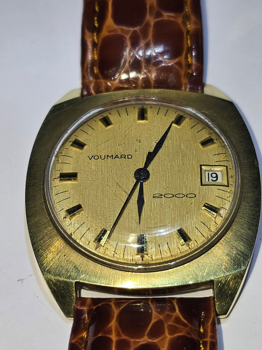 Vintage Voumar 2000 hand wound men's watch