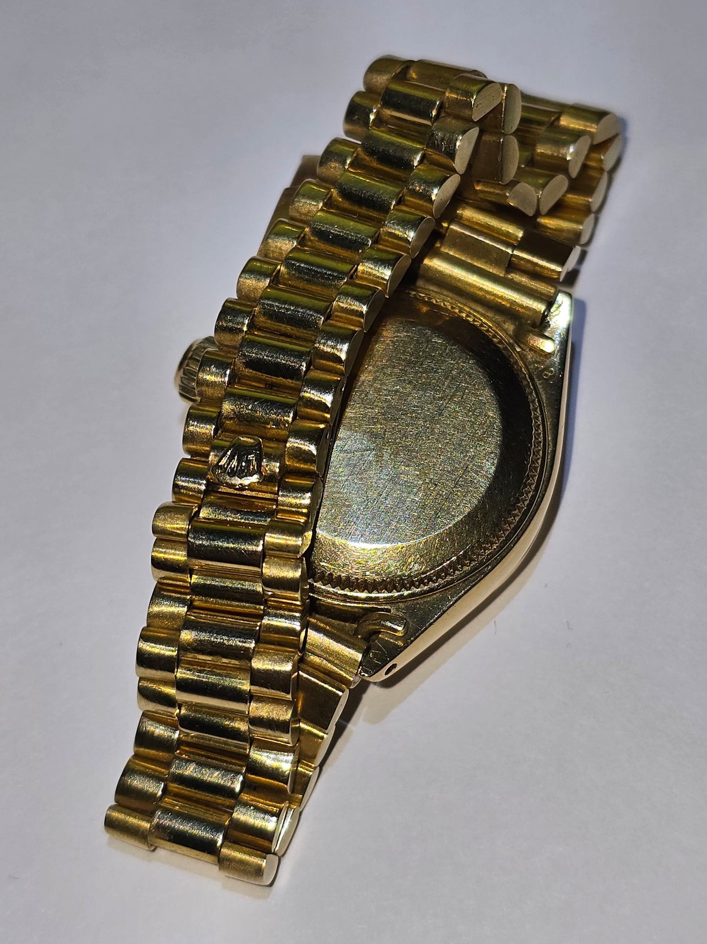 vintage 18k solid gold Rolex president 6917 ladies' watch