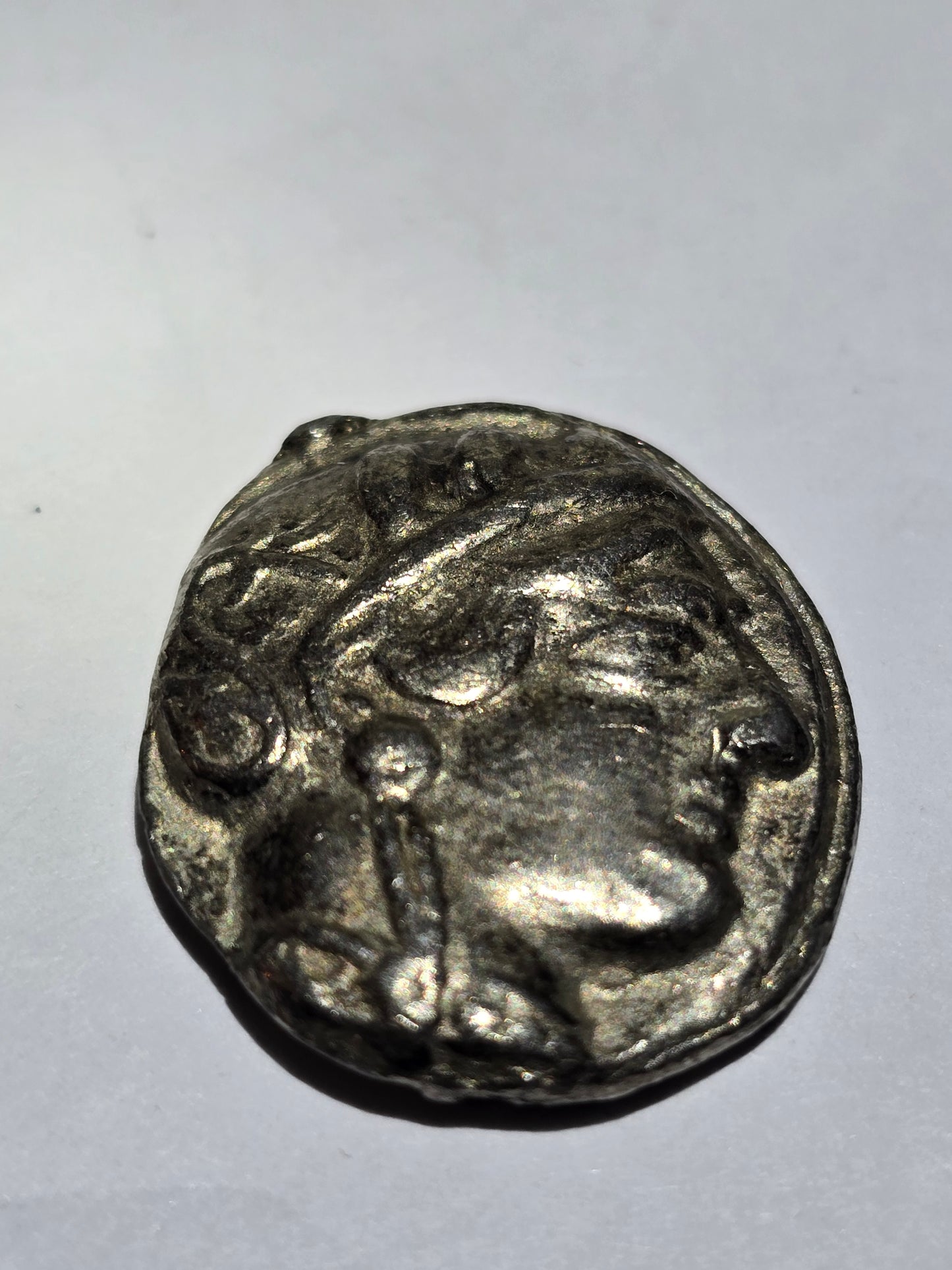 Attica Athens 440-404 BC owl silver tetradrachm.