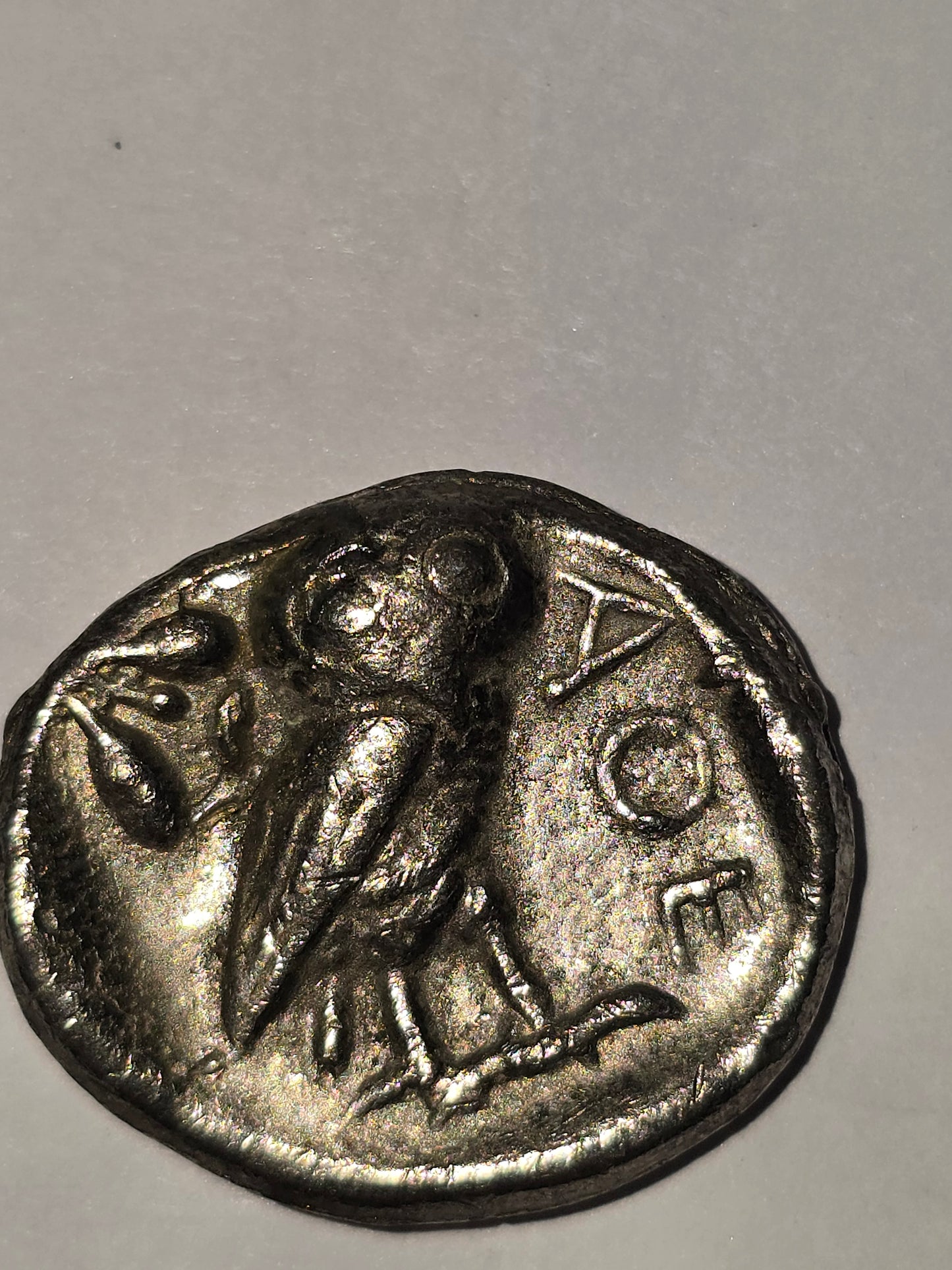 Attica Athens 440-404 BC owl silver tetradrachm.