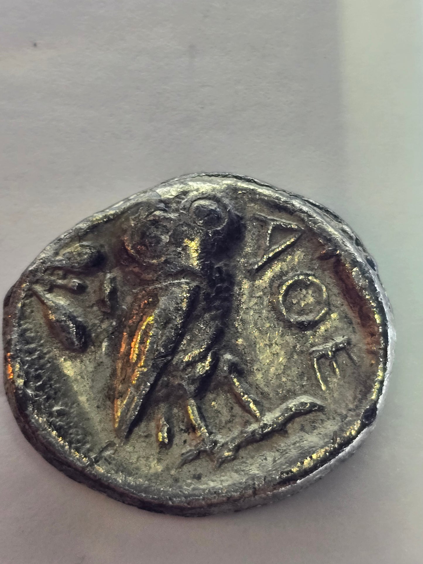 Attica Athens 440-404 BC owl silver tetradrachm.