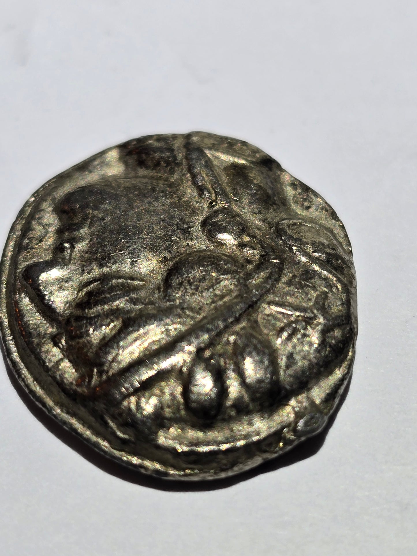 Attica Athens 440-404 BC owl silver tetradrachm.