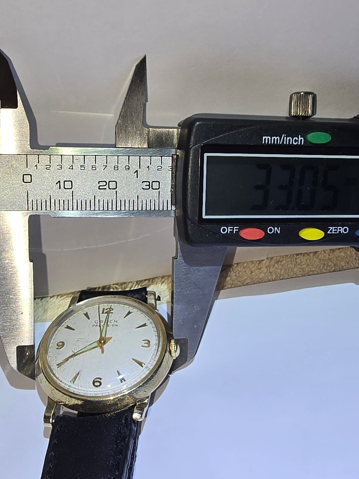 Vintage Gruen precision 14kgp Automatic watch