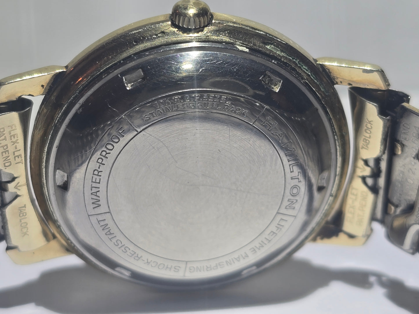 Vintage Hamilton automatic caliber 667 collectible men's Swiss wristwatch.