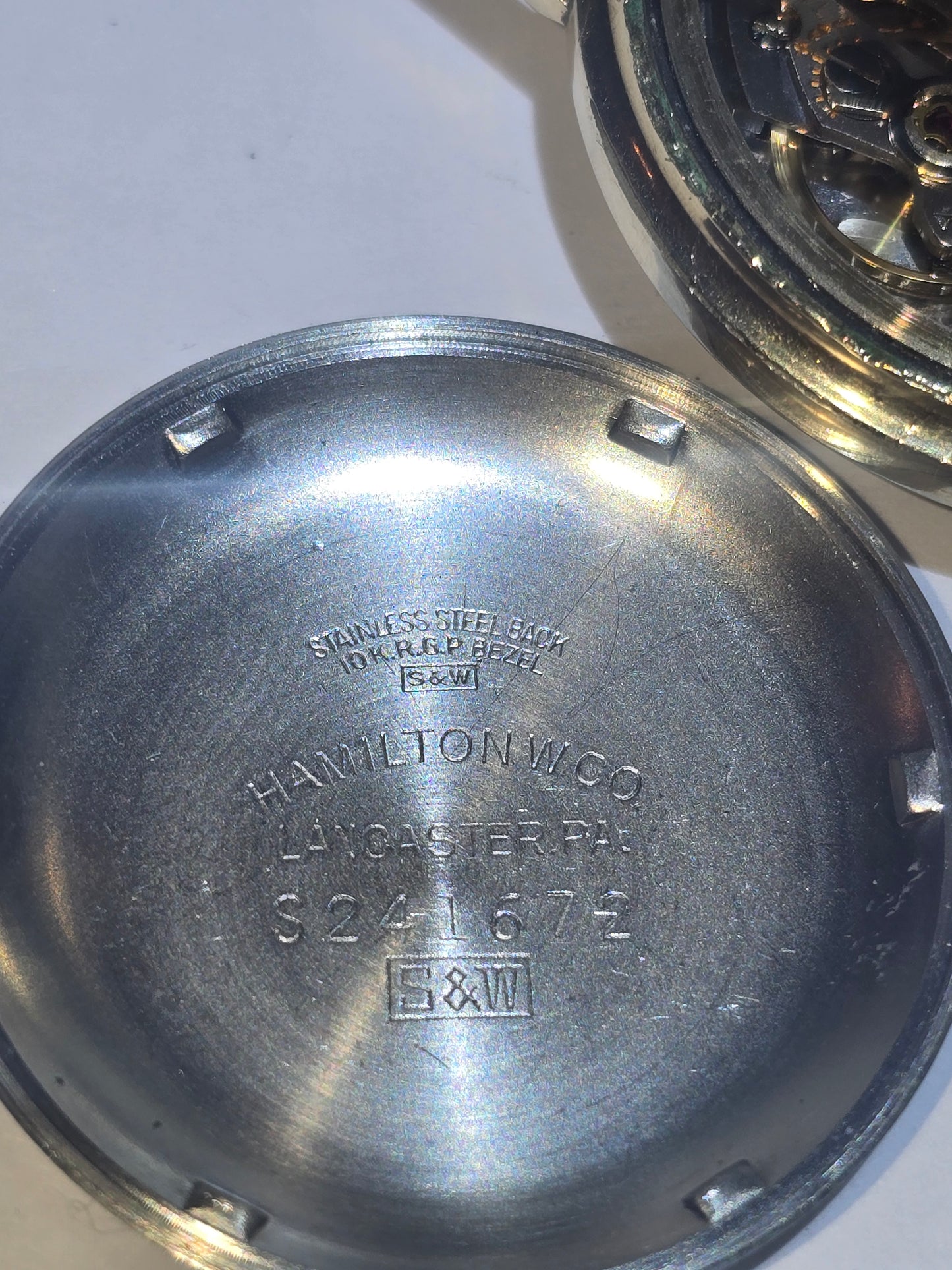 Vintage Hamilton automatic caliber 667 collectible men's Swiss wristwatch.