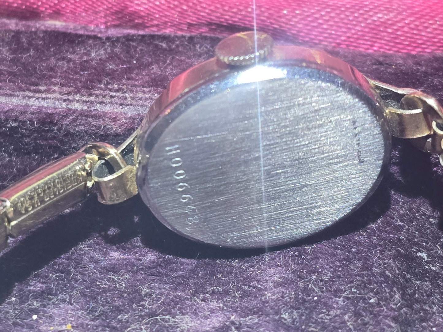 Vintage Westfield by Bulova lady's art deco, mechanical wristwatch.