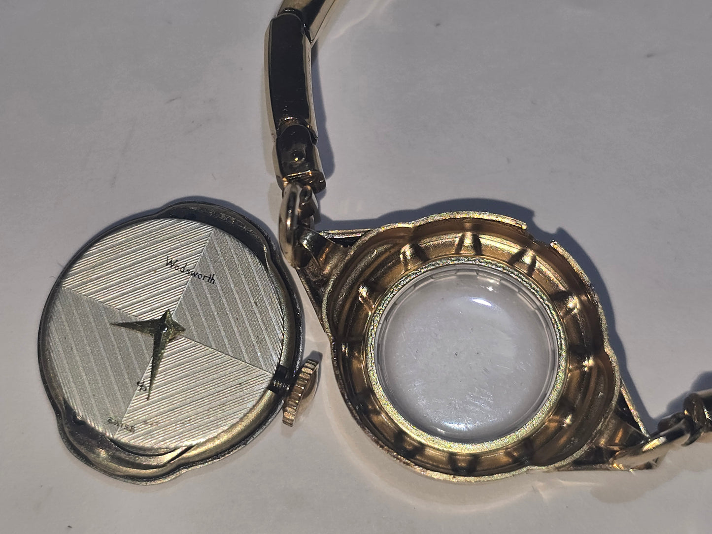 New Old Stock Wadsworth Durapower "Career Girl" Watch 17 Jewels Swiss.