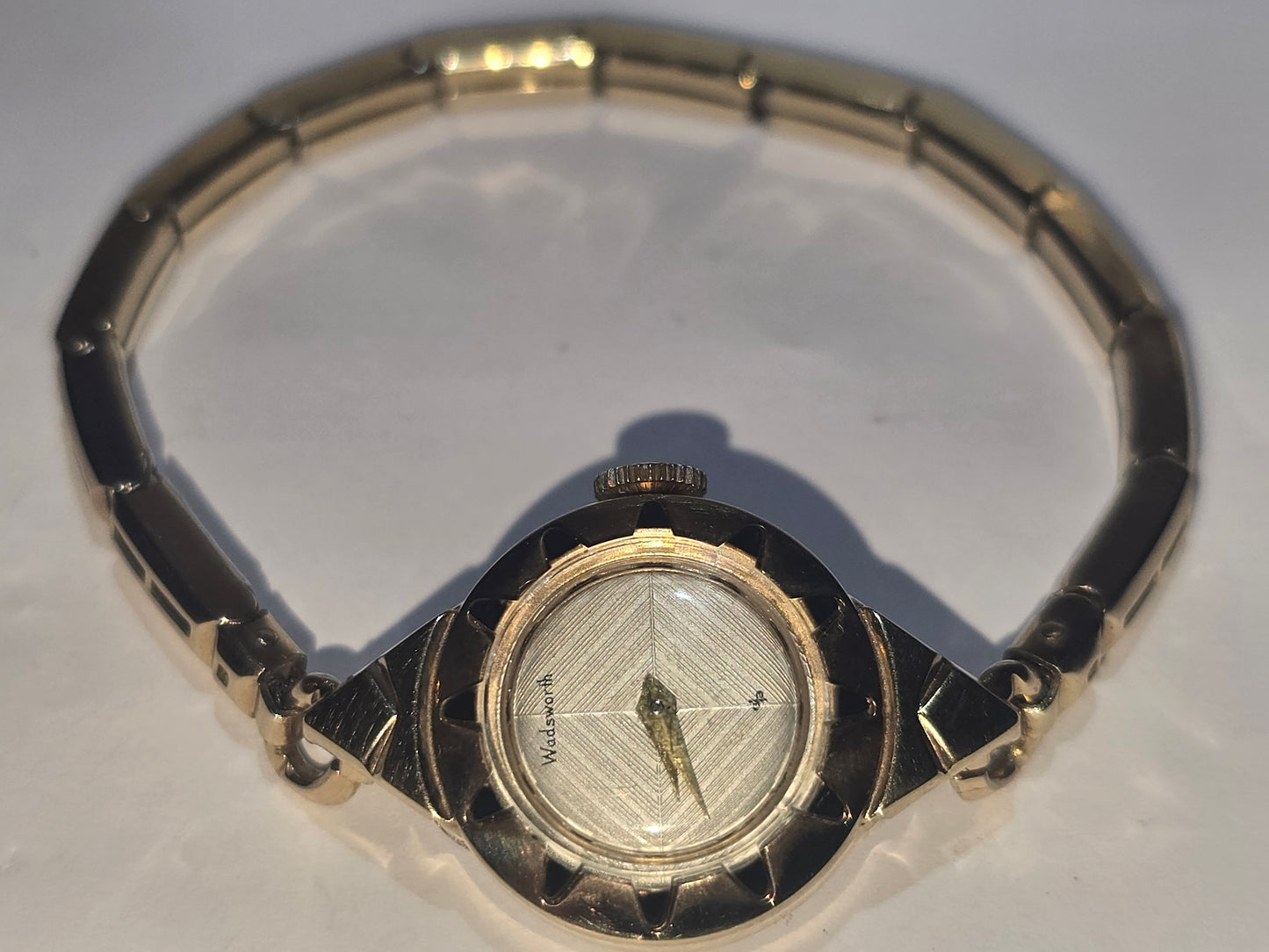 New Old Stock Wadsworth Durapower "Career Girl" Watch 17 Jewels Swiss.