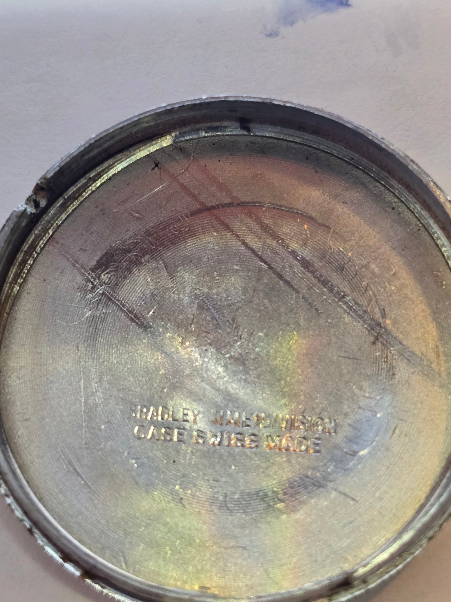 Vintage Bradley Mickey Mouse 023 Swiss Collectable Watch