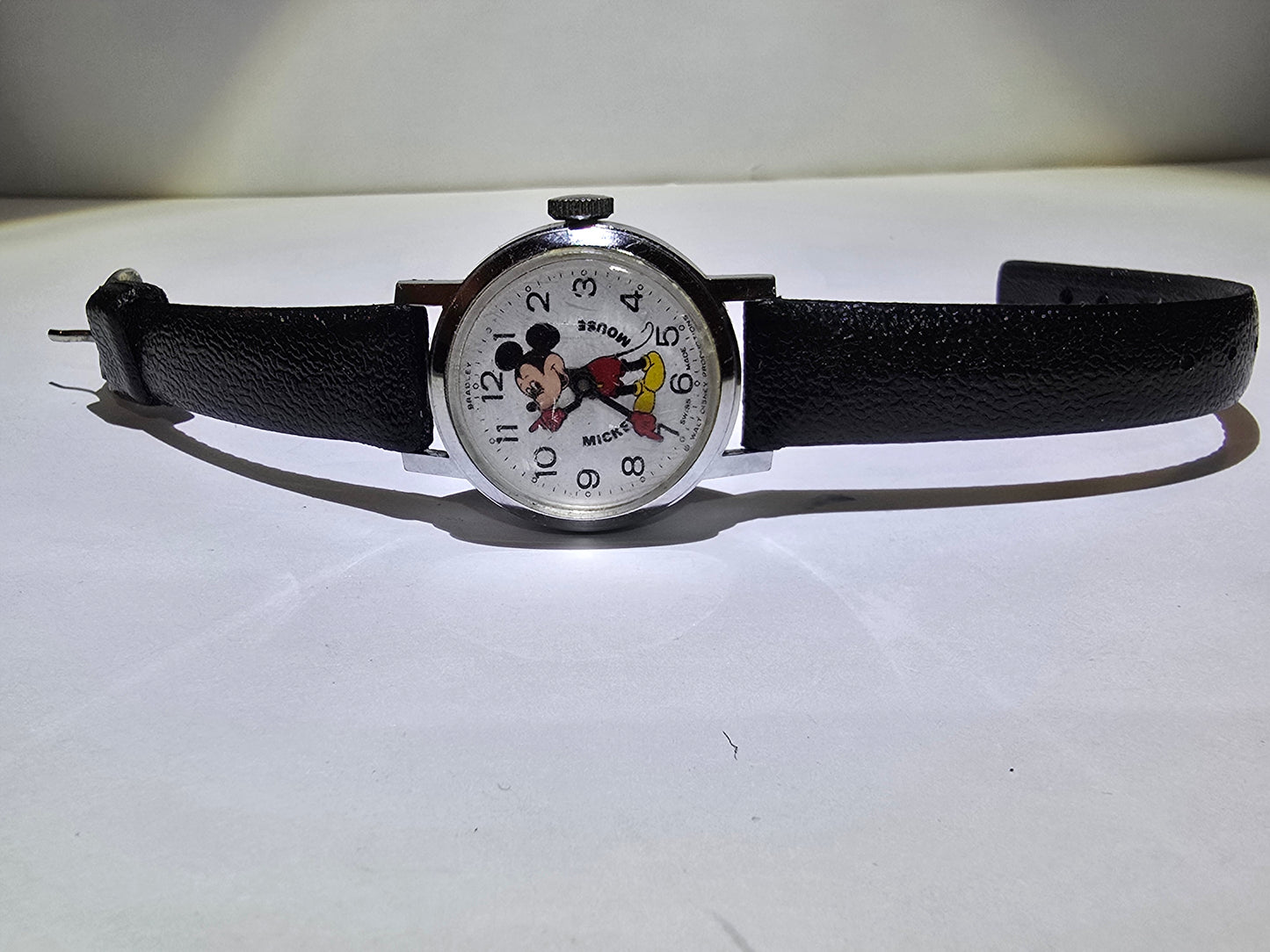 Vintage Bradley Mickey Mouse 023 Swiss Collectable Watch